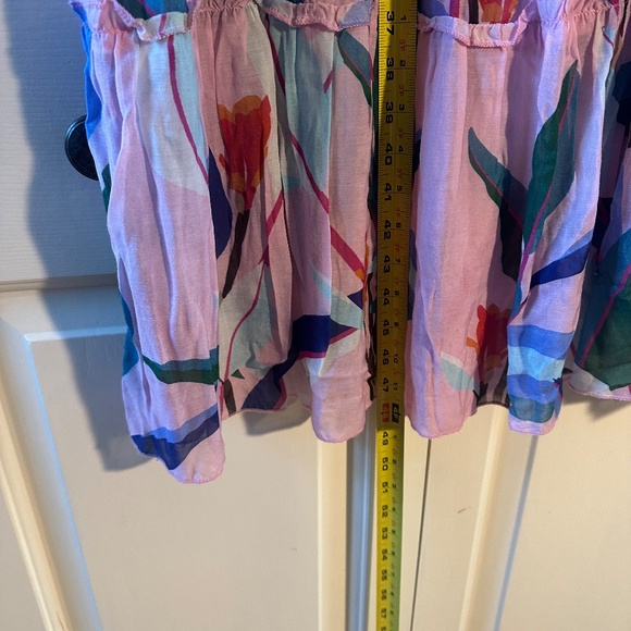 Oliphant Tiered Ruffle Midi Dress - Medium - Picture 8 of 10